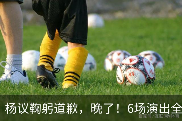 杨议鞠躬道歉，晚了！6场演出全部取消，天津文旅介入调查，374.18万债务未还清已被限高
