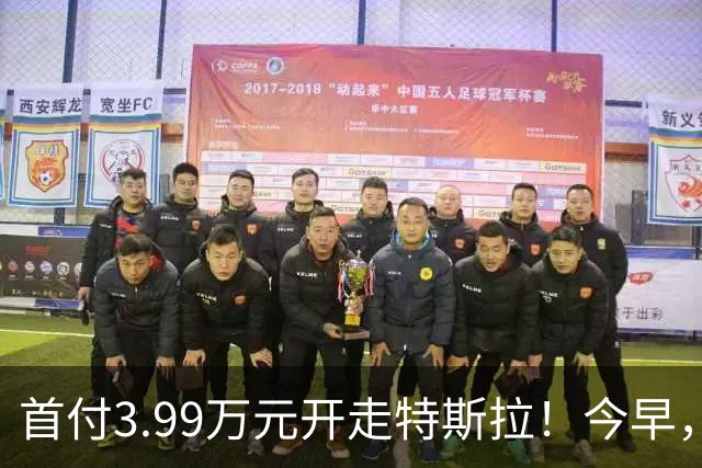 首付3.99万元开走特斯拉！今早，特斯拉推出全新方案